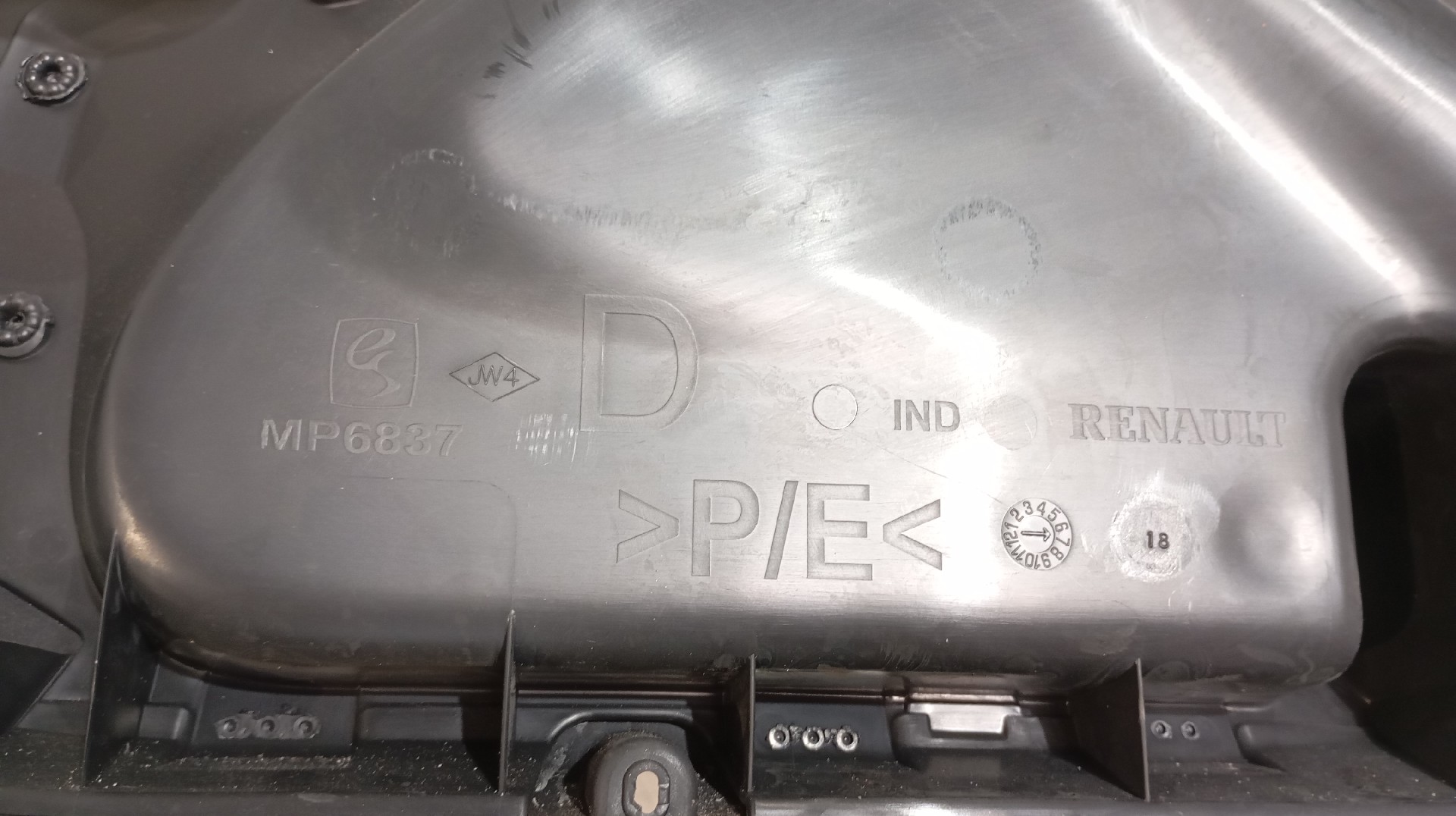 Quartela / Forra Porta Frente Direita RENAULT ZOE 2017- Imagem-3