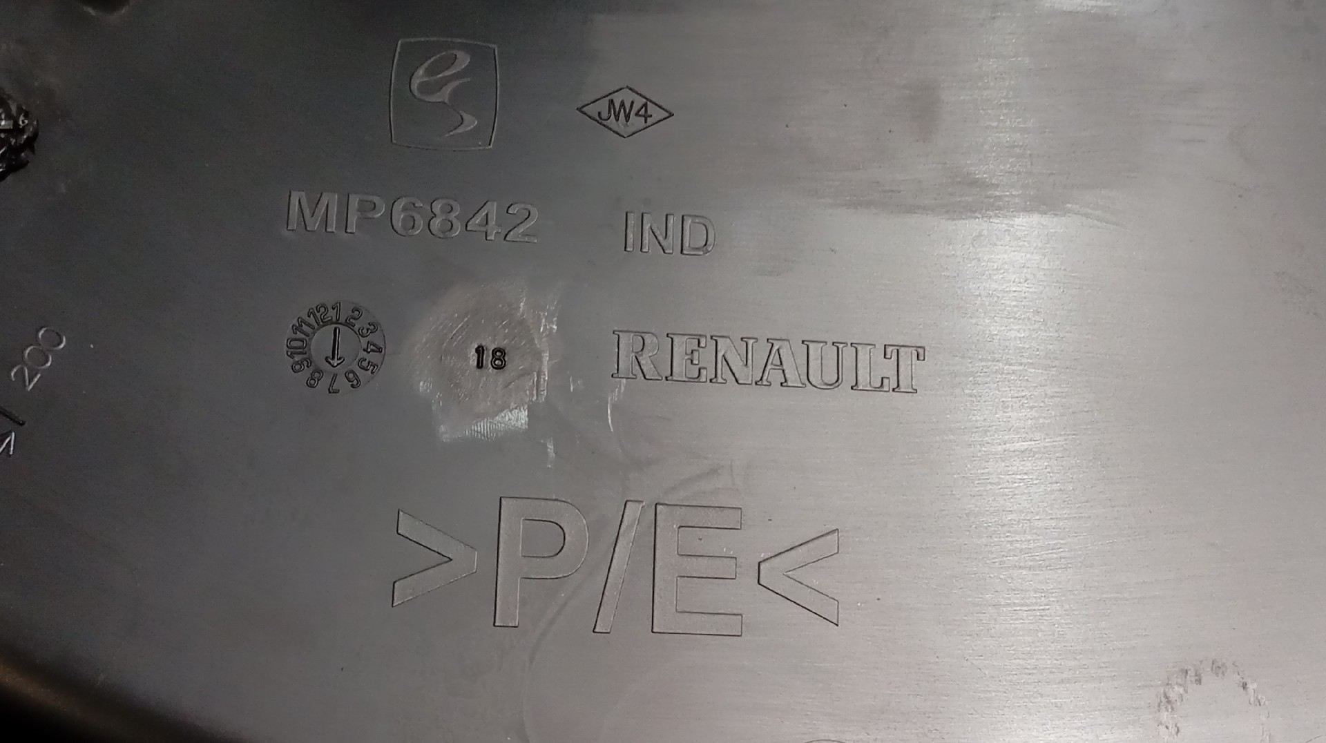 Quartela / Forra Porta Traseira Direita RENAULT ZOE 2017- Imagem-3