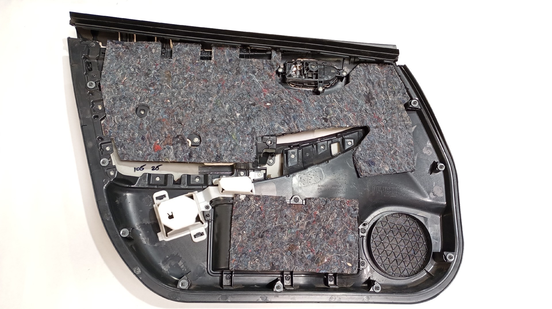 Quartela / Forra Porta Frente Direita NISSAN LEAF ACENTA Imagem-2