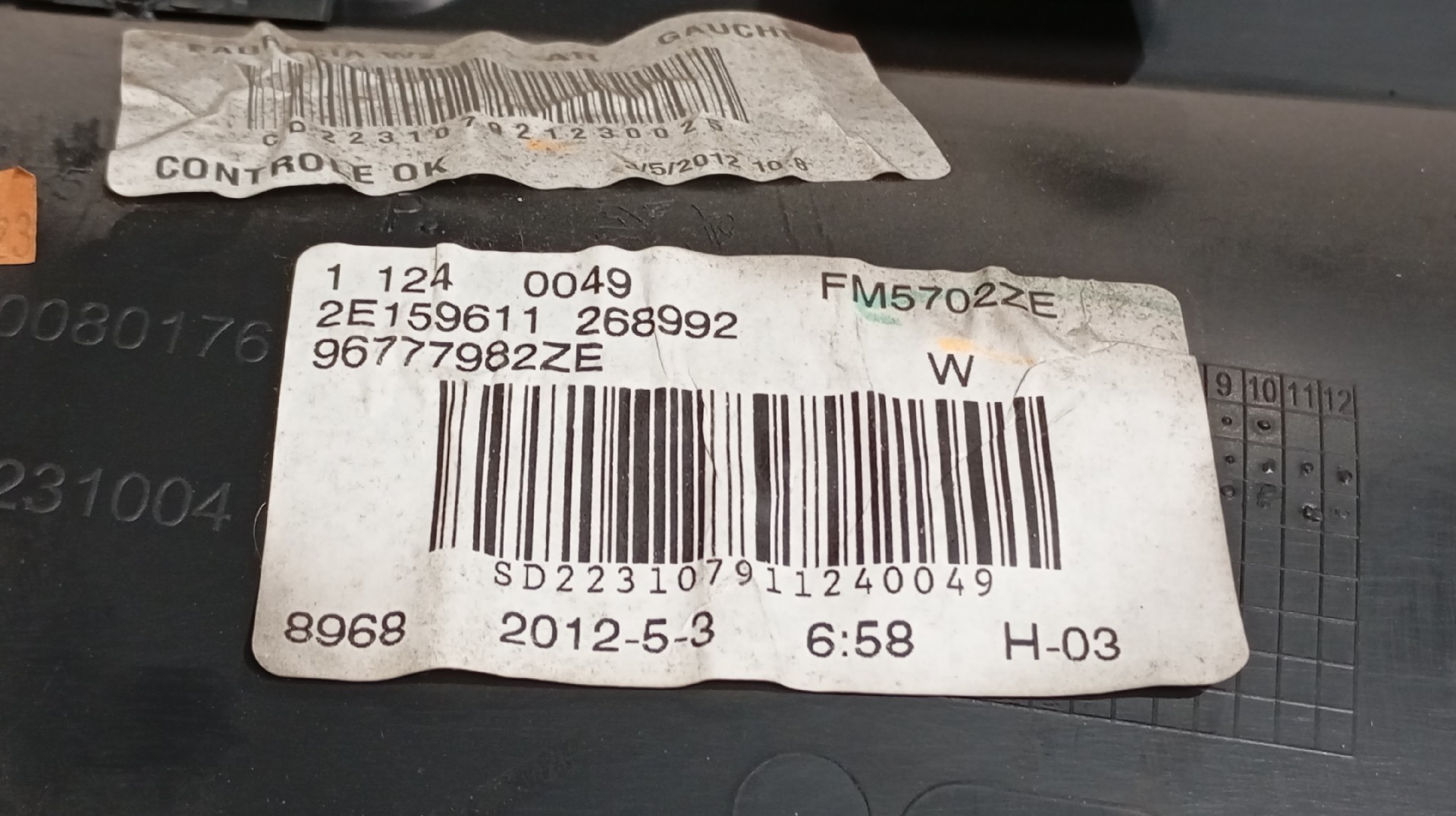 Quartela / Forra Porta Traseira Esquerda PEUGEOT 508 RXH Imagem-8