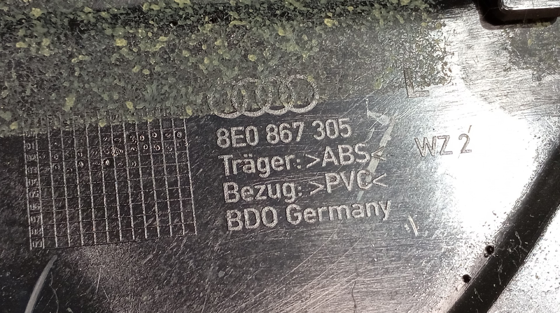 Quartela / Forra Porta Traseira Esquerda AUDI A4 (8E2, B6) | 00 - 05 Imagem-3