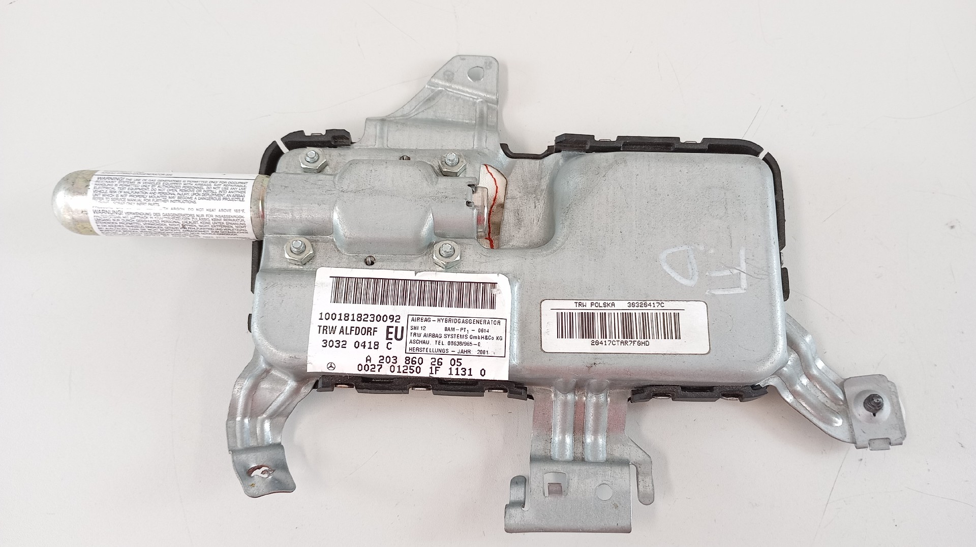 Airbag Porta Direita MERCEDES-BENZ C-CLASS (W203) | 00 - 07