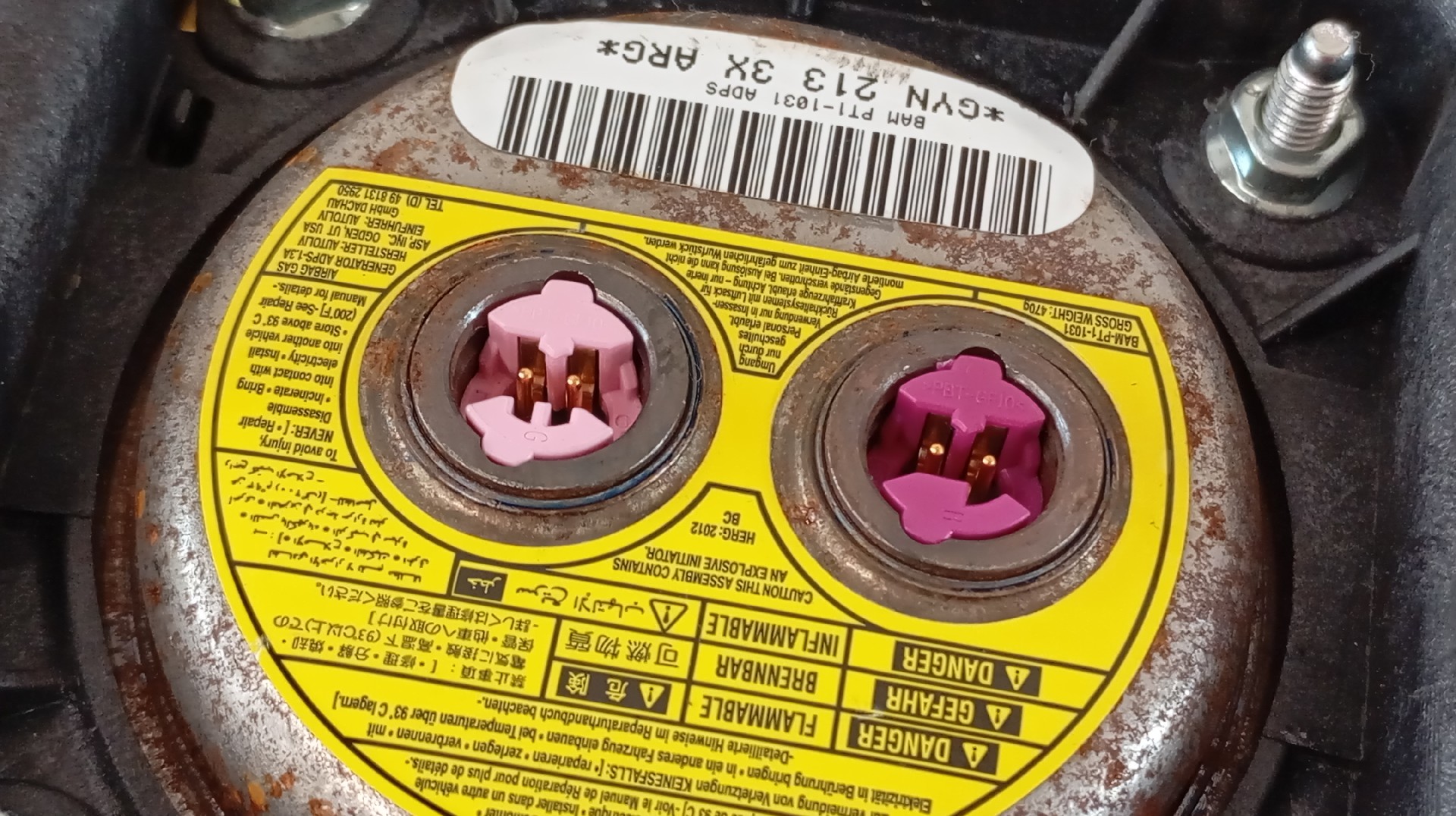 Airbag Volante OPEL ZAFIRA B Van (A05) | 05 - 15 Imagem-2