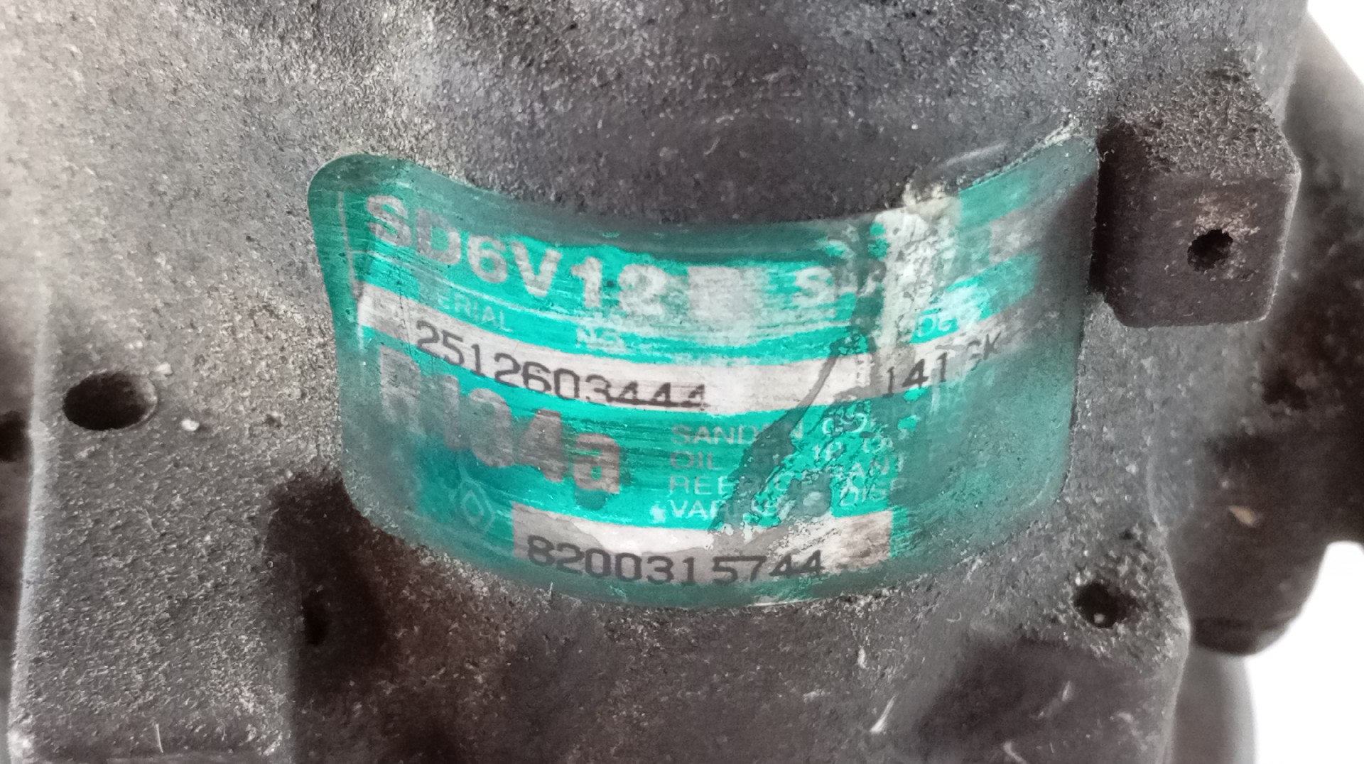 A/C Copmpressor RENAULT CLIO II Caixa (SB0/1/2_) | 98 -  Imagem-1