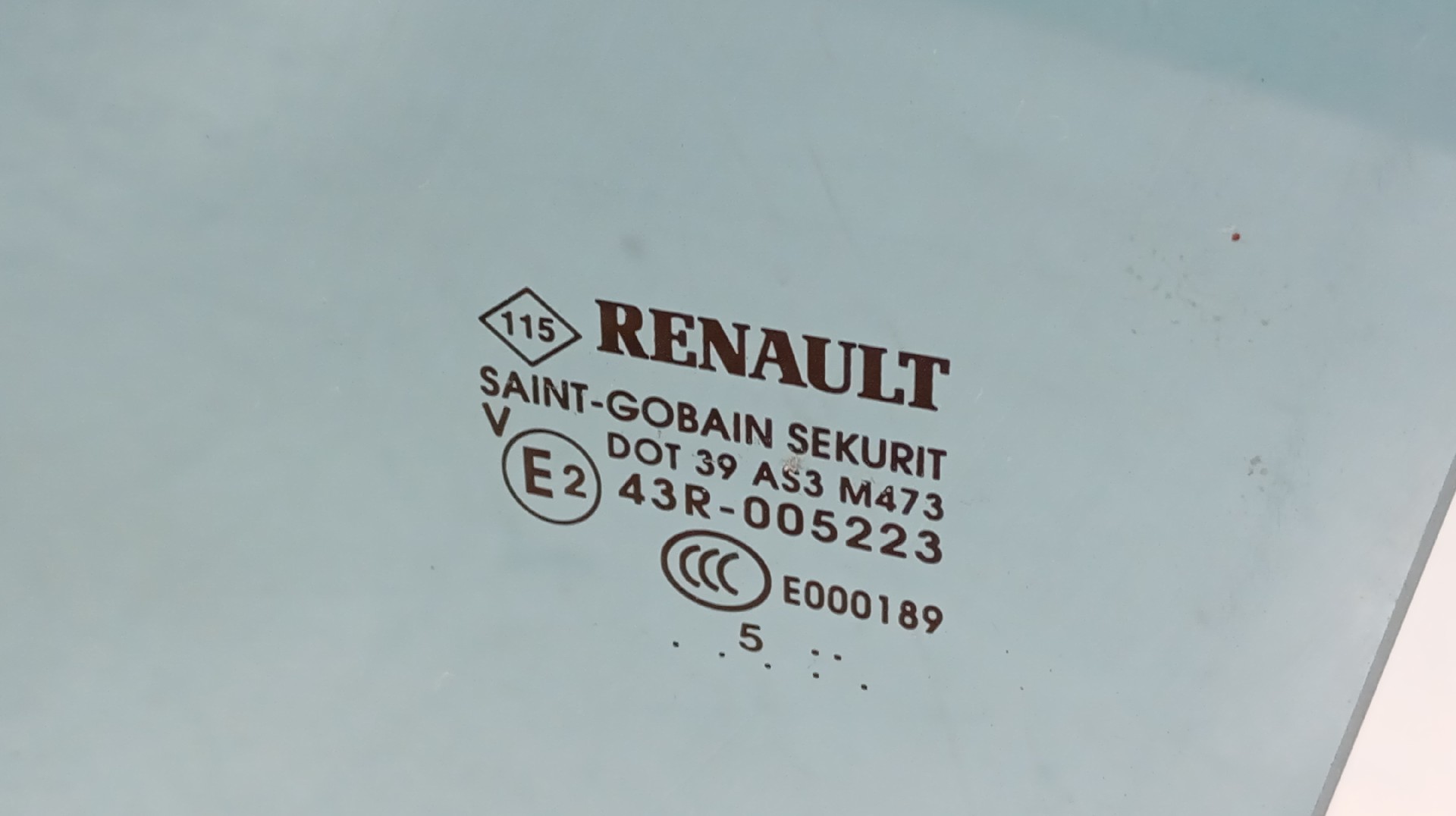 Vidro Porta Traseira Esquerda RENAULT ZOE (BFM_) | 12 -  Imagem-1