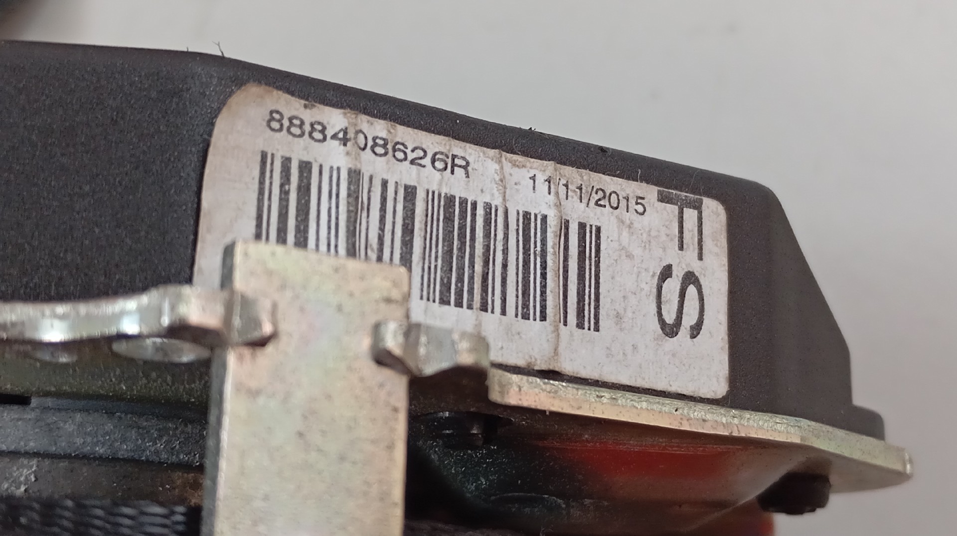 Pré-Tensor / Cinto Traseiro Direito RENAULT ZOE (BFM_) | 12 -  Imagem-7