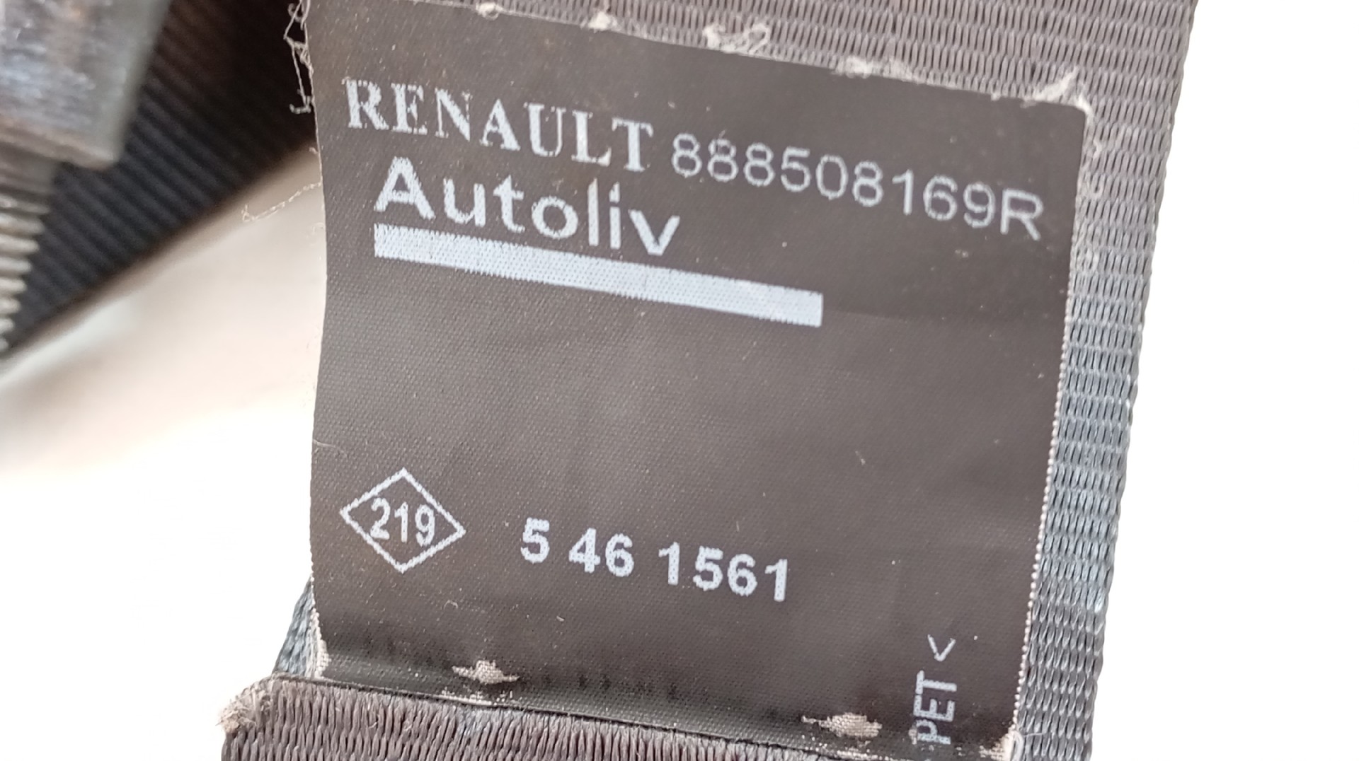 Pré-Tensor / Cinto Traseiro Meio  RENAULT ZOE (BFM_) | 12 -  Imagem-1