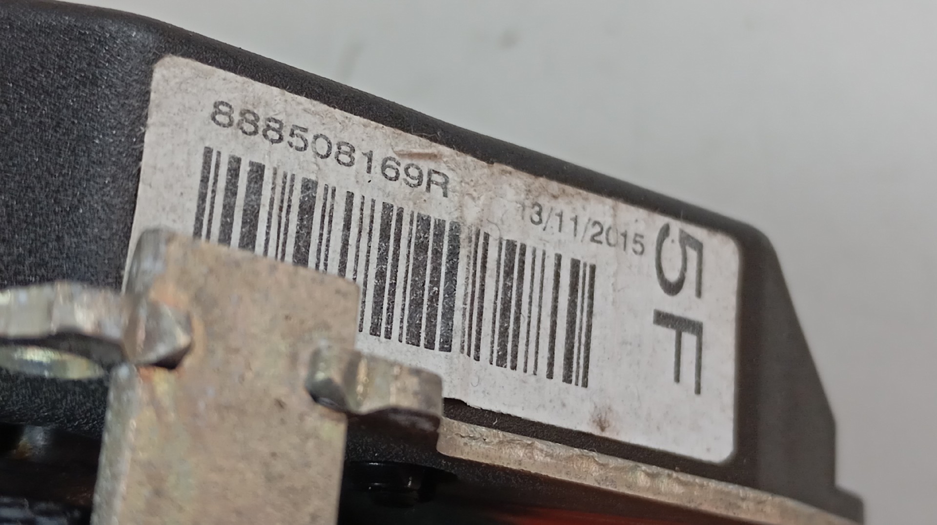 Pré-Tensor / Cinto Traseiro Meio  RENAULT ZOE (BFM_) | 12 -  Imagem-6