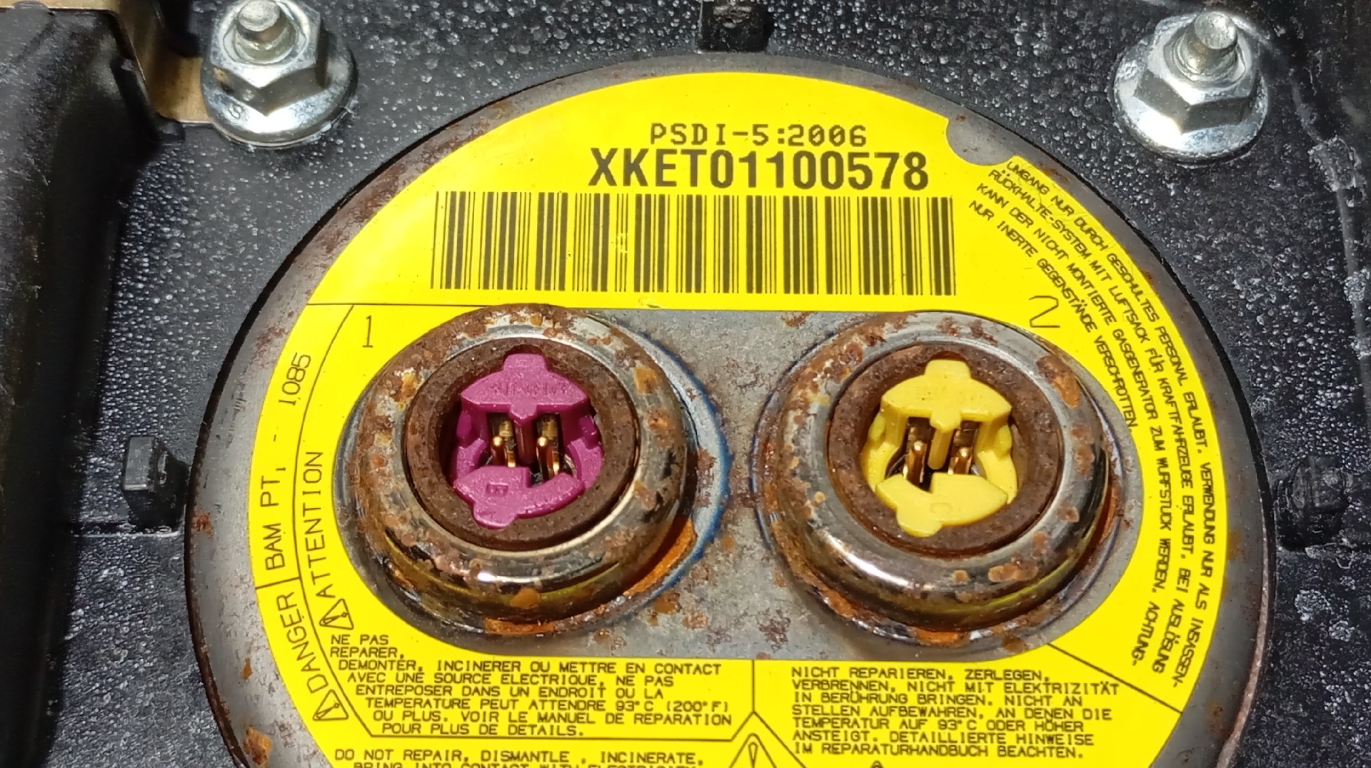 Airbag Conductor OPEL ASTRA H GTC (A04) | 05 - 10 Imagem-2