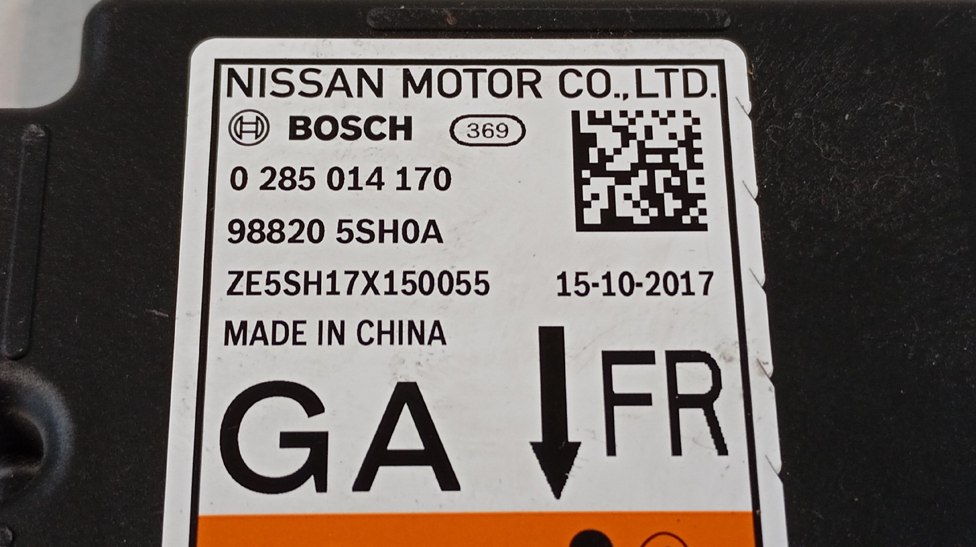 Centralita Airbags NISSAN LEAF (ZE1_) | 17 -  Imagem-1