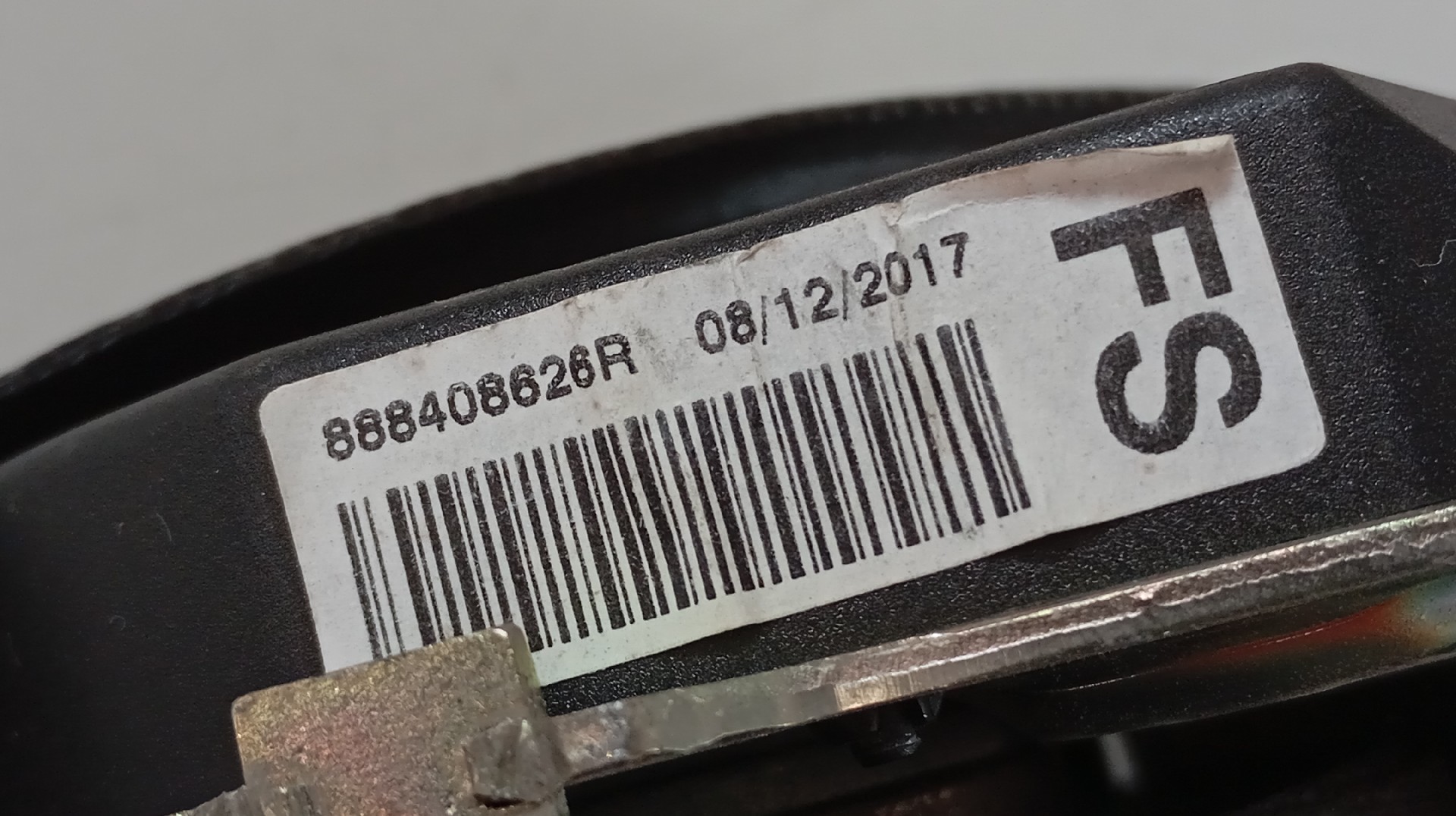 Pré-Tensor / Cinto Traseiro Direito RENAULT ZOE 2017- Imagem-3