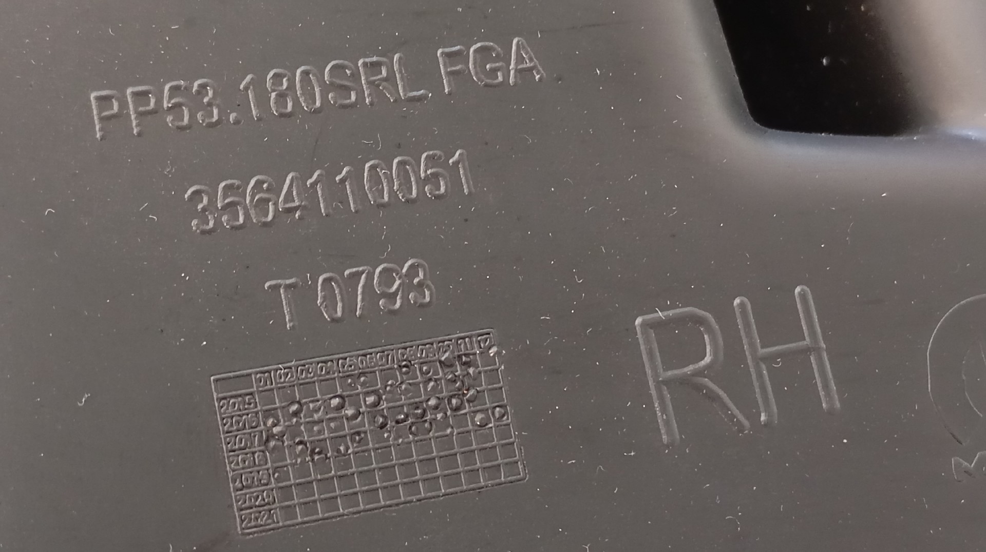 Quartela / Forra Porta Traseira Direita FIAT TIPO três volumes (356_) | 15 -  Imagem-6