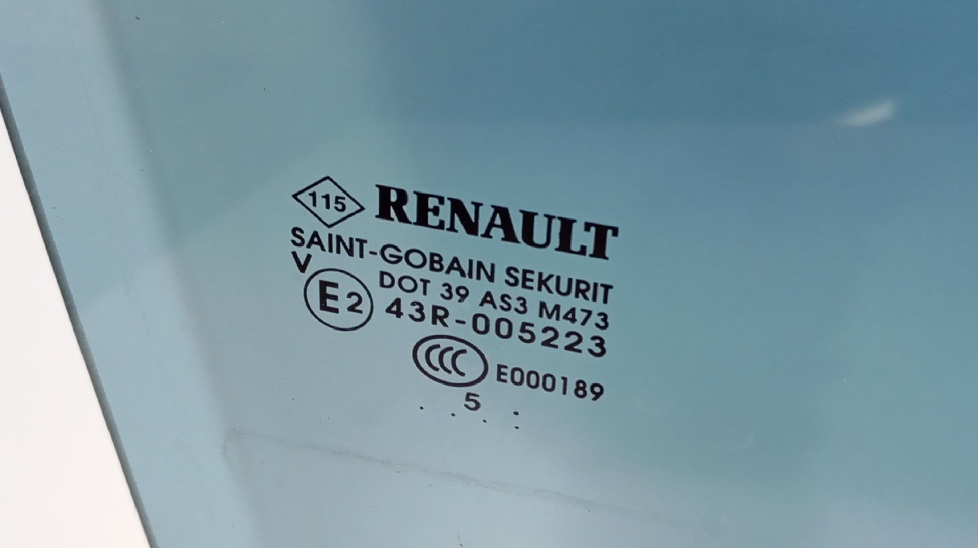 Vidro Porta Traseira Direita RENAULT ZOE (BFM_) | 12 -  Imagem-1