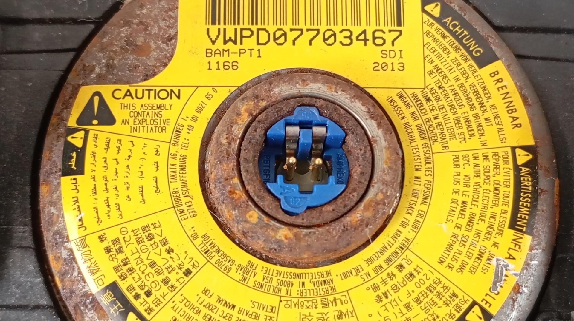 Airbag Conductor CITROEN DS5 | 11 - 15 Imagem-4