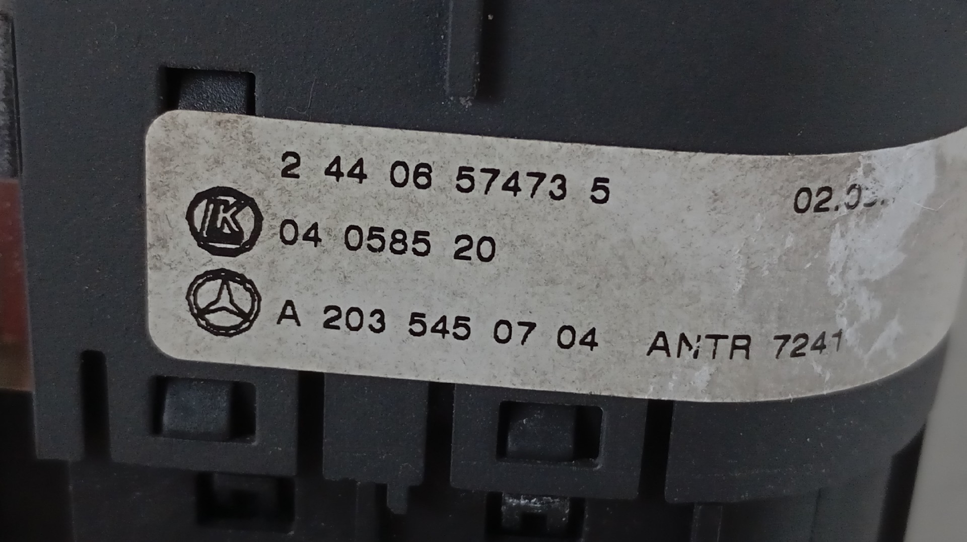 Interruptor Luzes MERCEDES-BENZ C-CLASS (W203) | 00 - 07 Imagem-4