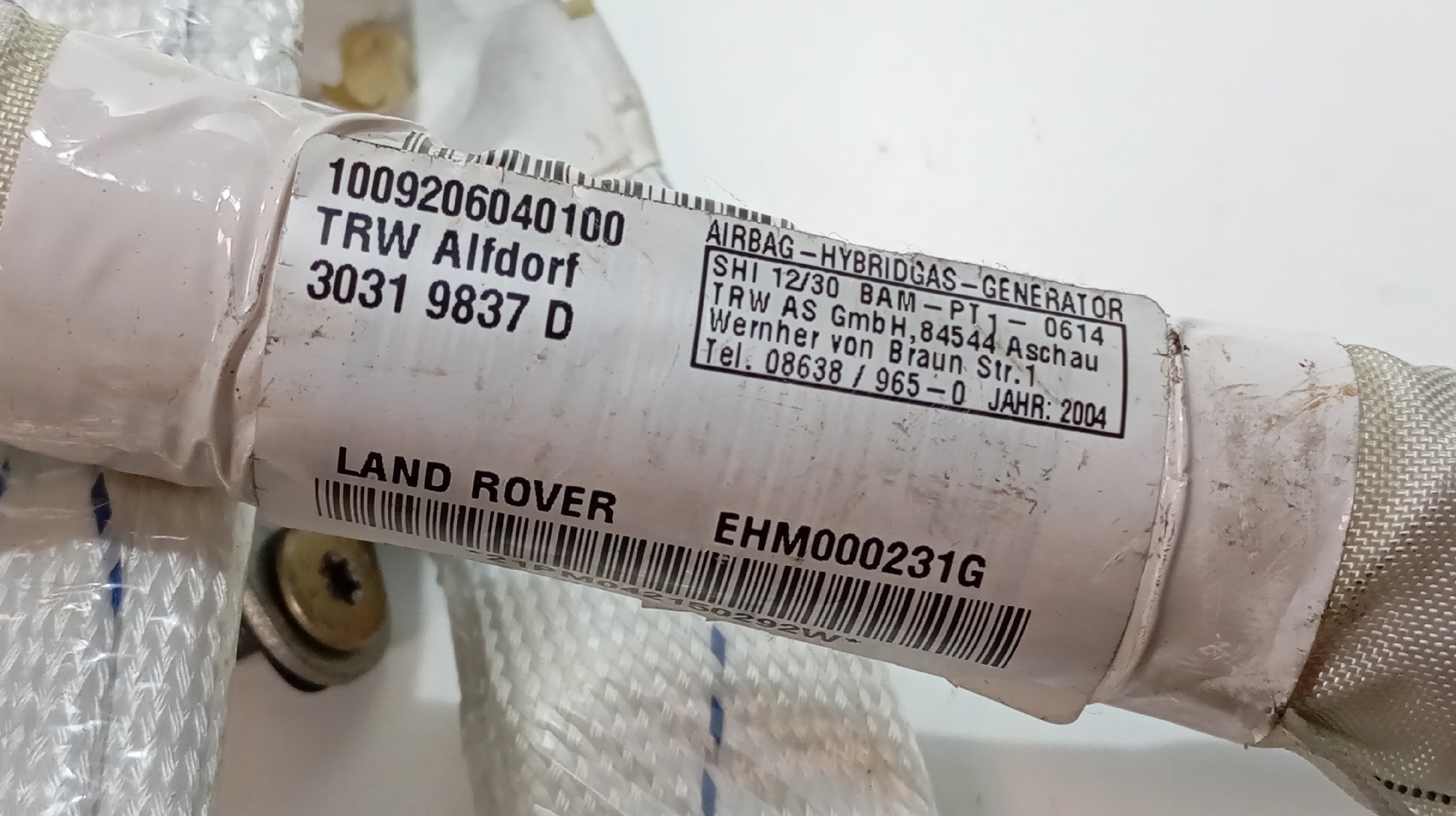 Airbag de Cortina Esquerdo LAND ROVER RANGE ROVER III (L322) | 02 - 12 Imagem-3
