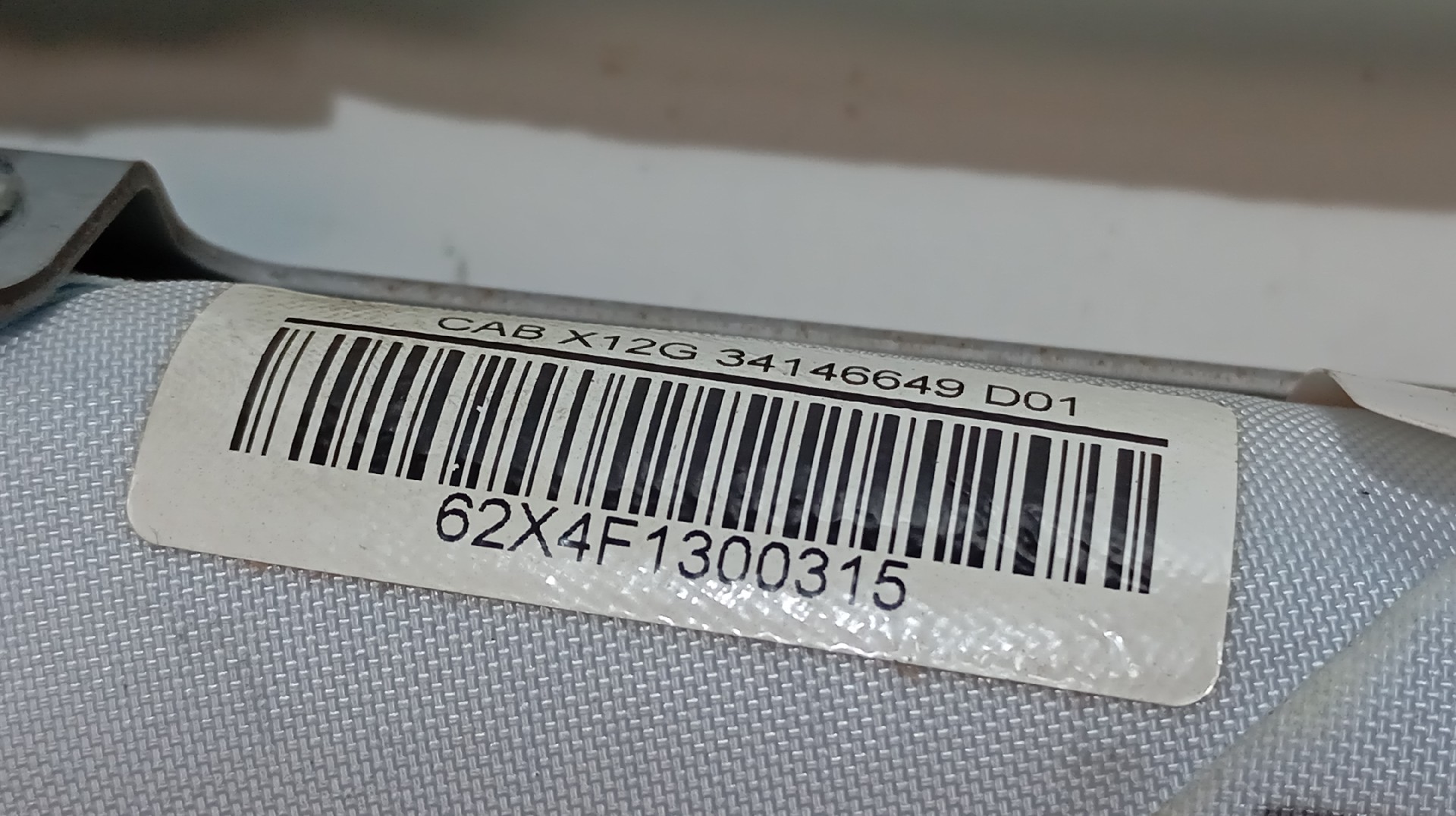 Airbag de Cortina Canto Direito NISSAN LEAF (ZE0) | 10 -  Imagem-2