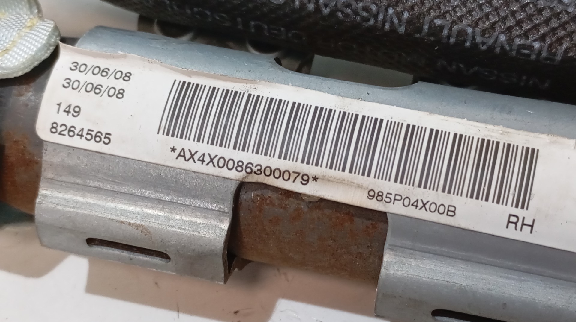 Airbag de Cortina Direito NISSAN NAVARA PLATINUM DCI Imagem-4