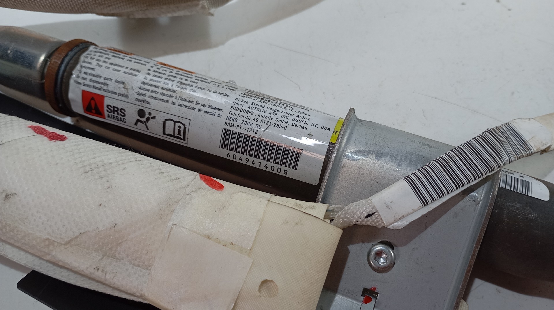 Airbag de Cortina Direito HONDA CR-V I - CTDI EXECUTIVE Imagem-2