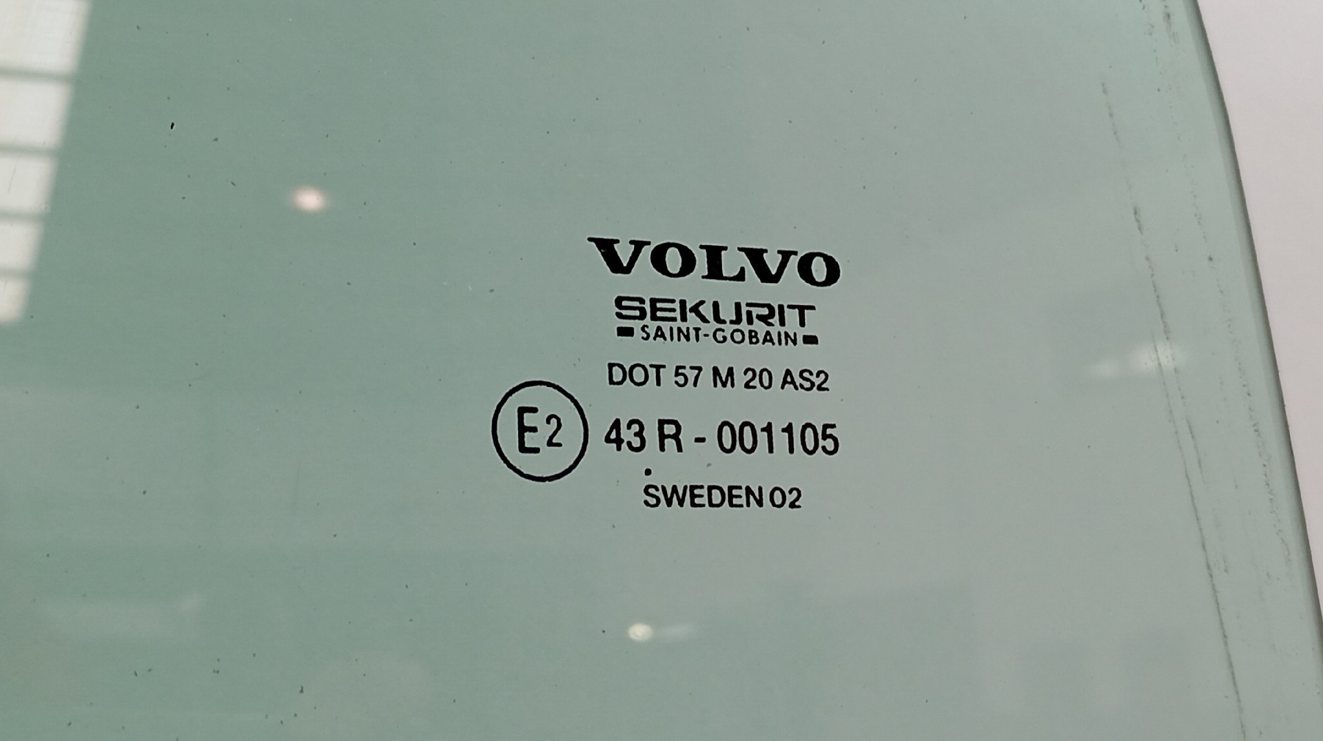 Vidro Porta Traseira Direita VOLVO S60 I (384) | 00 - 10 Imagem-1