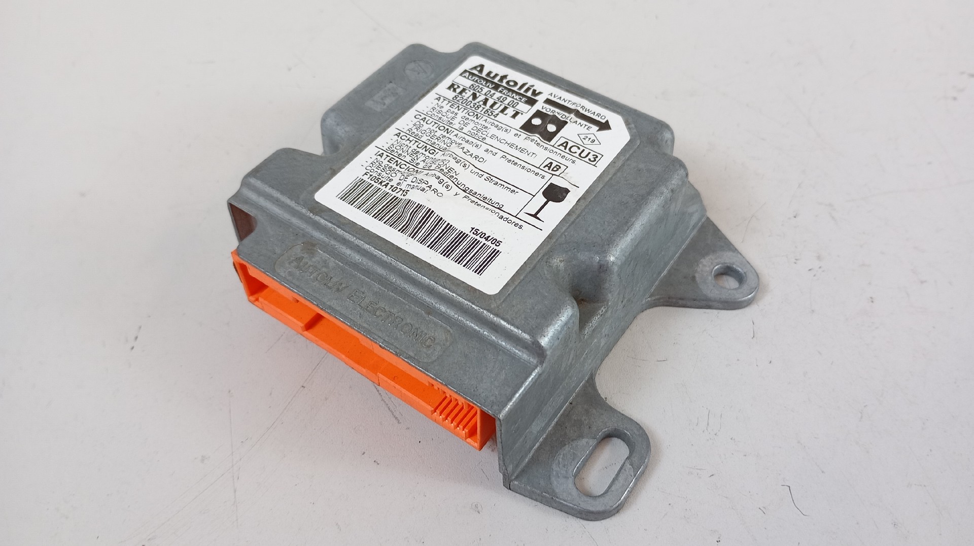 Centralita Airbags RENAULT KANGOO Express (FC0/1_) | 97 -  Imagem-3