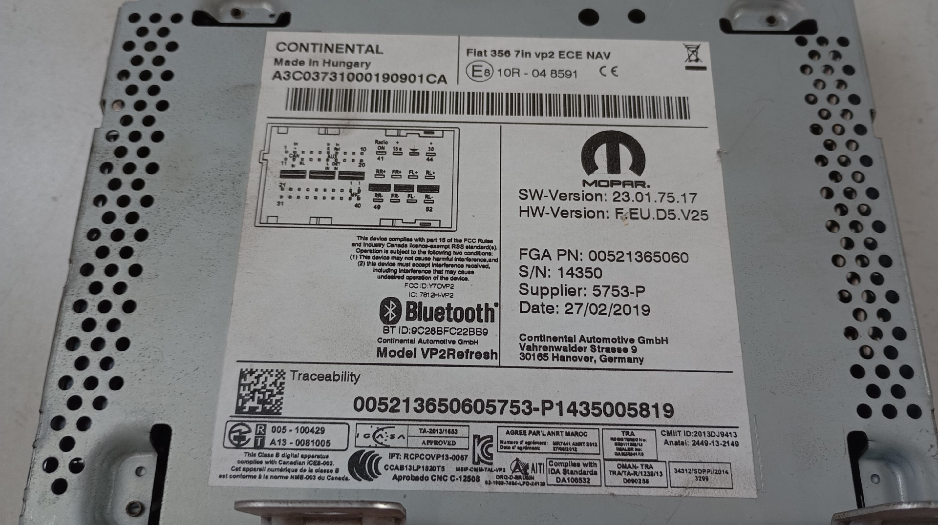 Rádio FIAT TIPO três volumes (356_) | 15 -  Imagem-1