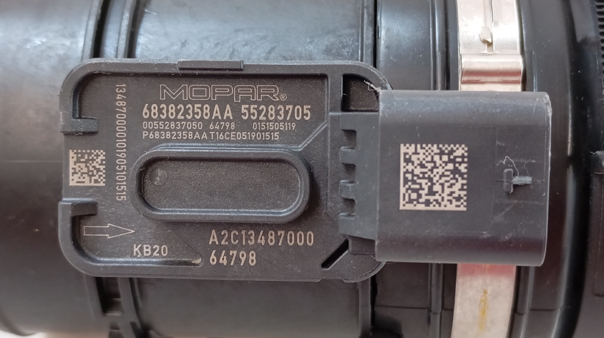 Medidor Massa de Ar FIAT TIPO três volumes (356_) | 15 -  Imagem-2