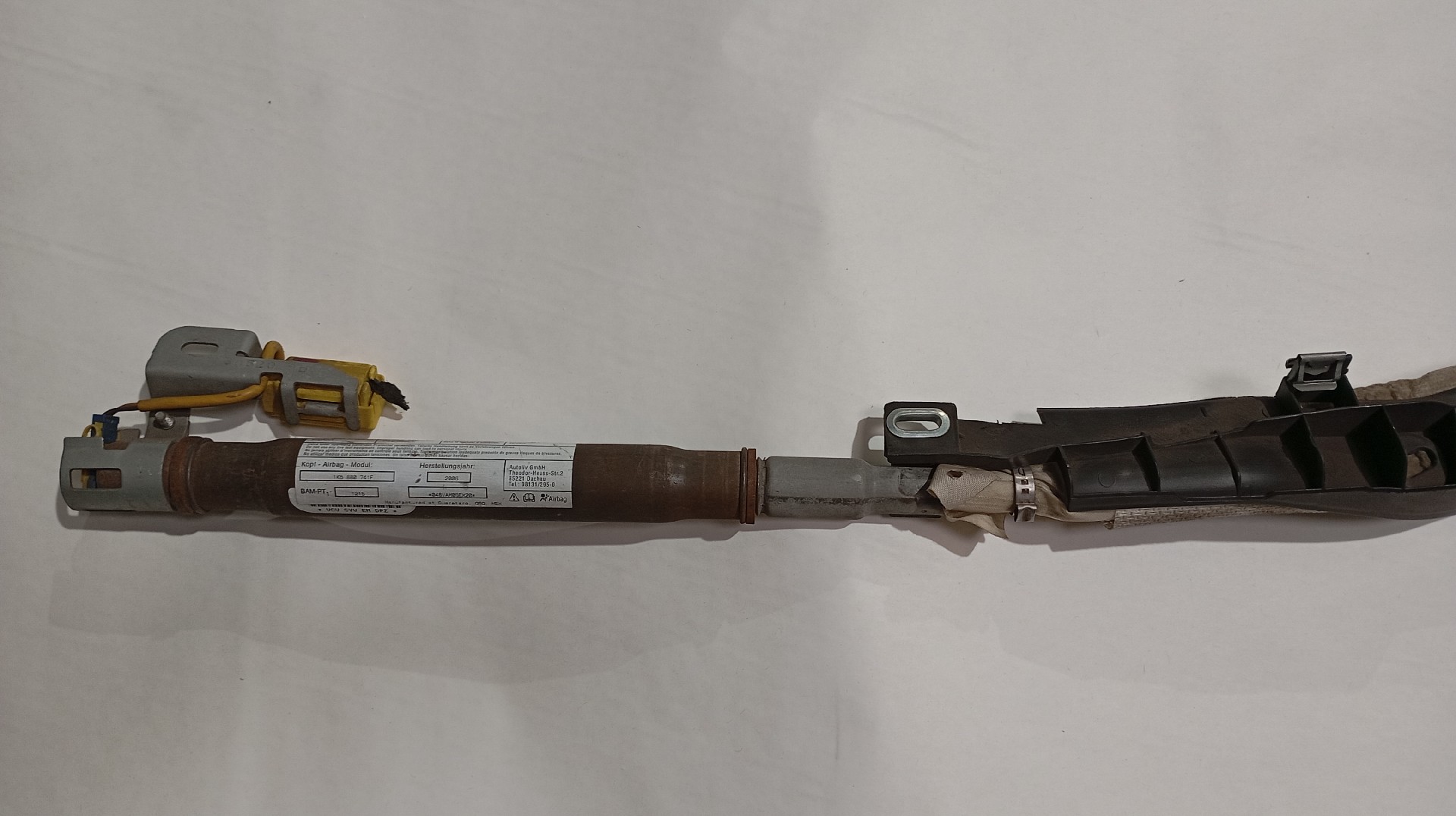 Airbag de Cortina Esquerdo VOLKSWAGEN JETTA Se TDI 140 Imagem-2