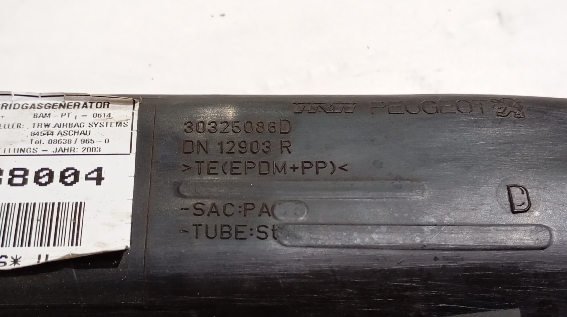 Curtain Airbag PEUGEOT 607 (9D, 9U) | 00 -  Imagem-4
