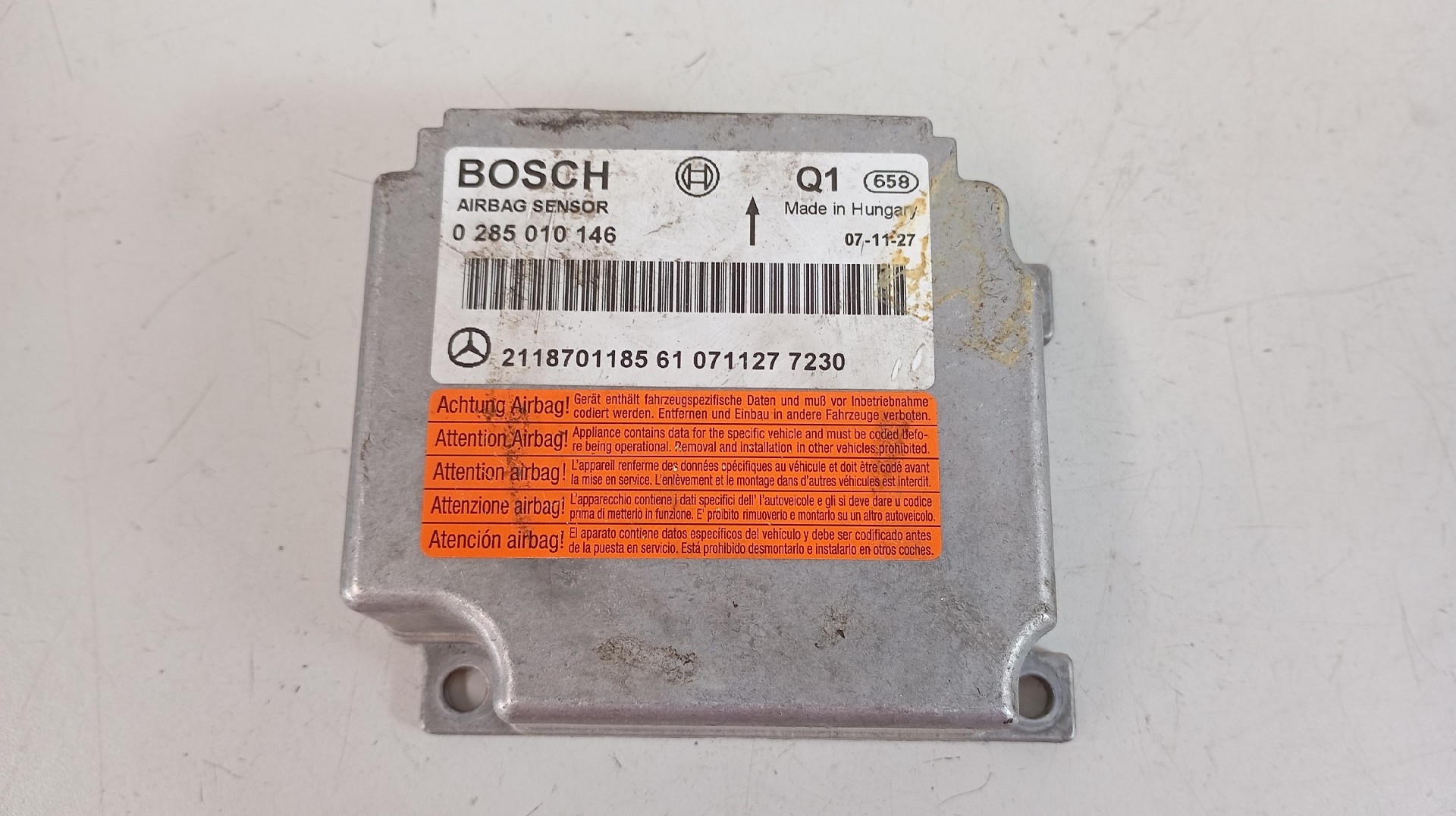 Centralita Airbags MERCEDES-BENZ CLS320