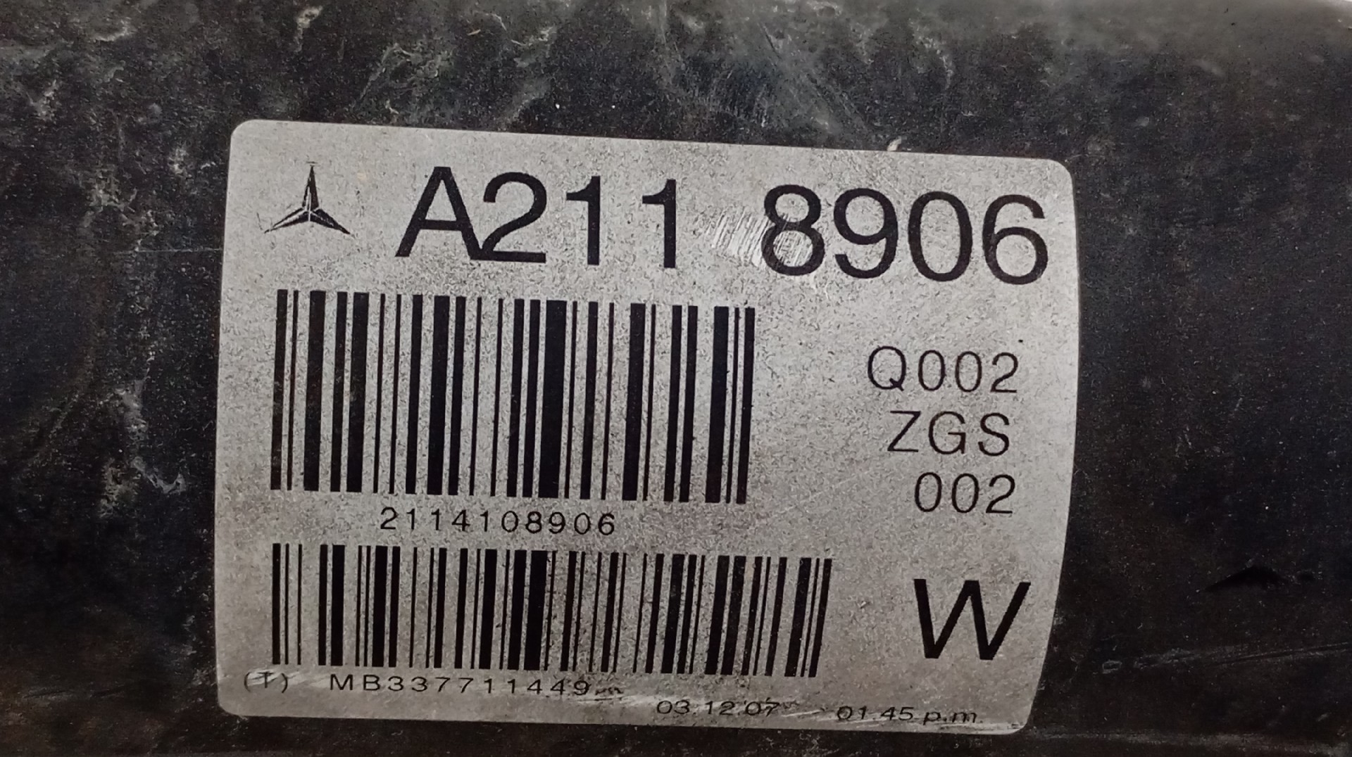 Veio de Transmissão MERCEDES-BENZ CLS320 Imagem-5