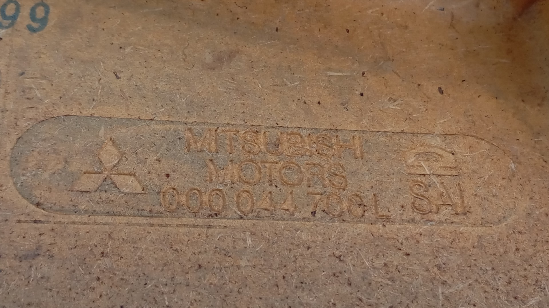 Quartela / Forra Porta Traseira Esquerda MITSUBISHI CARISMA HATCHBACK Imagem-2