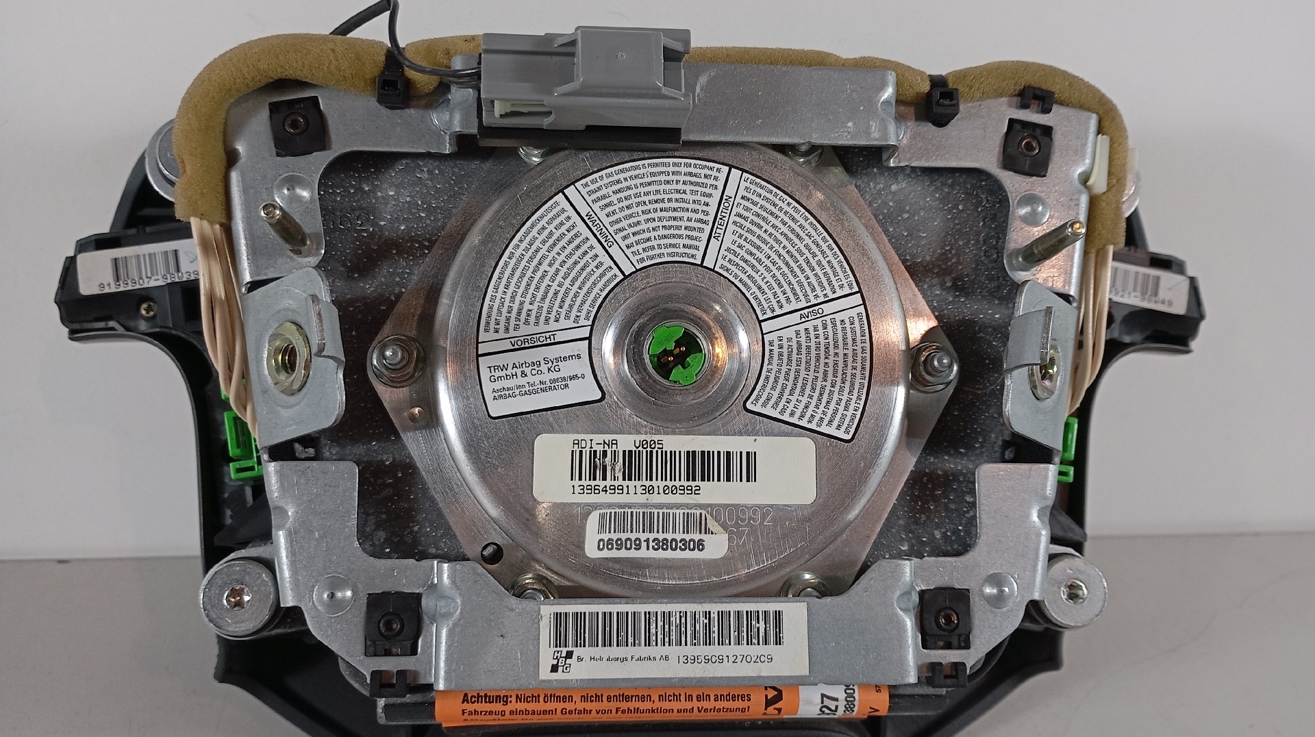 Airbag Volante VOLVO S80 I (184) | 98 - 08 Imagem-2