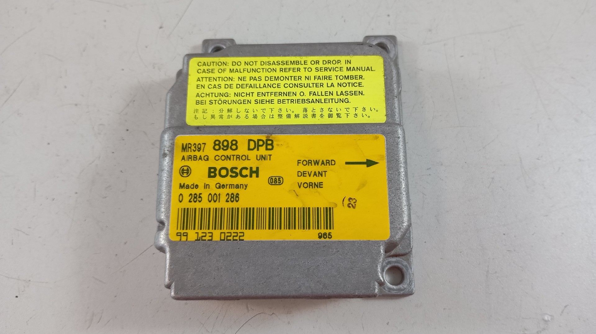 Centralita Airbags MITSUBISHI CARISMA HATCHBACK