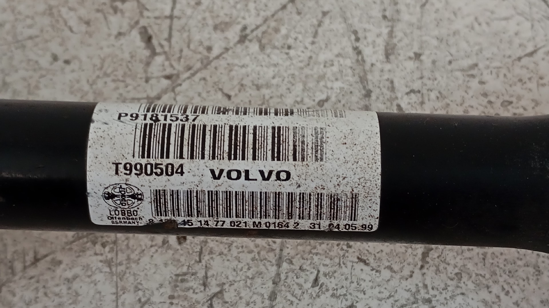 Transmissão Frente Esquerda VOLVO S80 I (184) | 98 - 08 Imagem-1