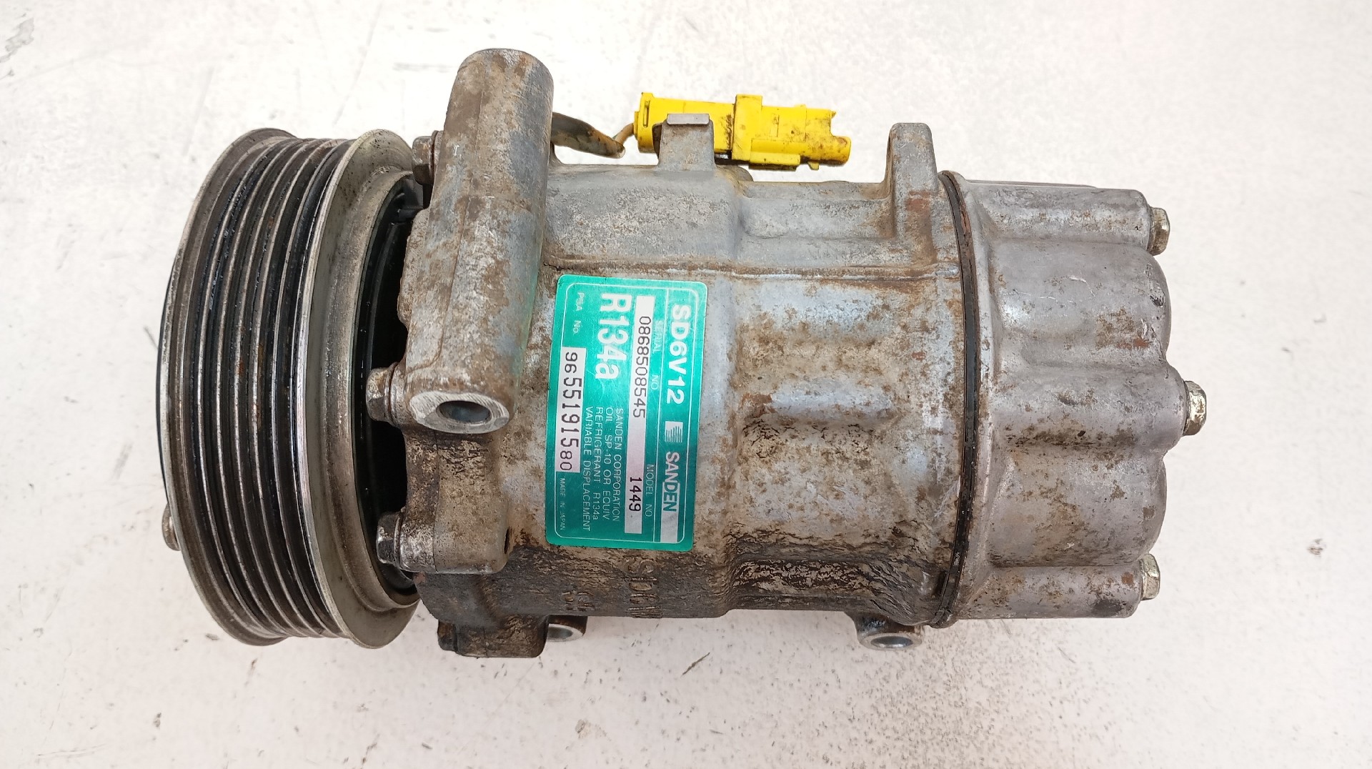 Compressor do Ar Condicionado PEUGEOT 206 Hatchback (2A/C) | 98 - 12 Imagem-2