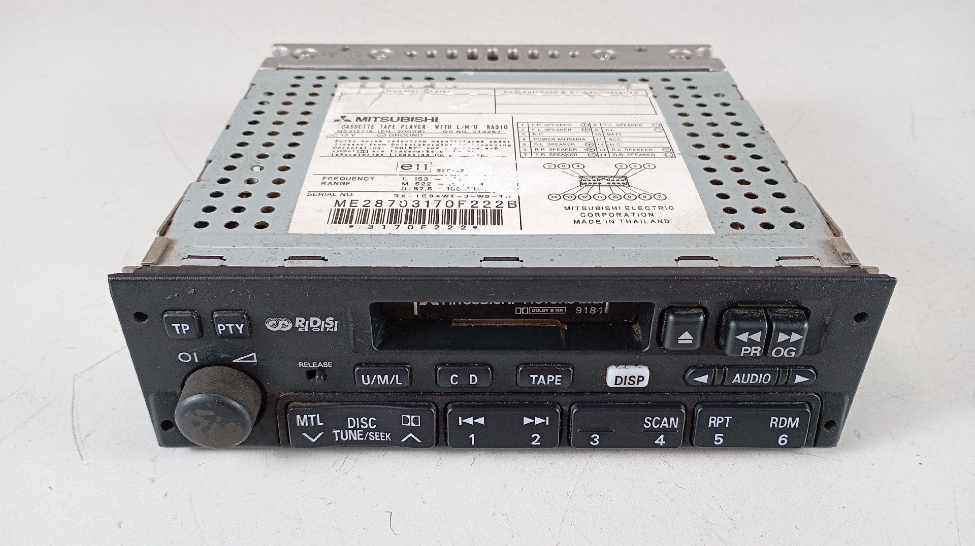 Rádio MITSUBISHI PAJERO / SHOGUN