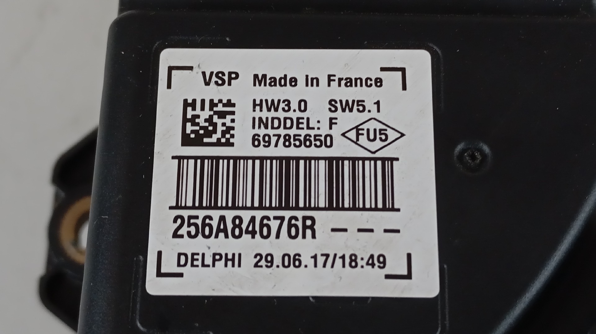 Buzina de Marcha RENAULT ZOE Imagem-1