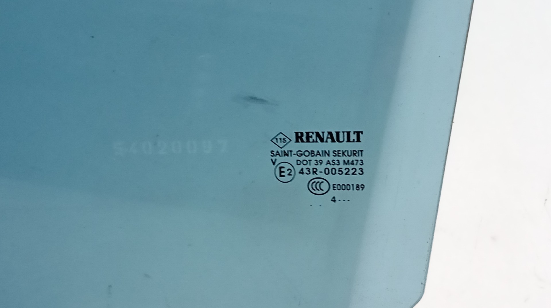 Vidro Porta Traseira Esquerda RENAULT ZOE (BFM_) | 12 -  Imagem-1