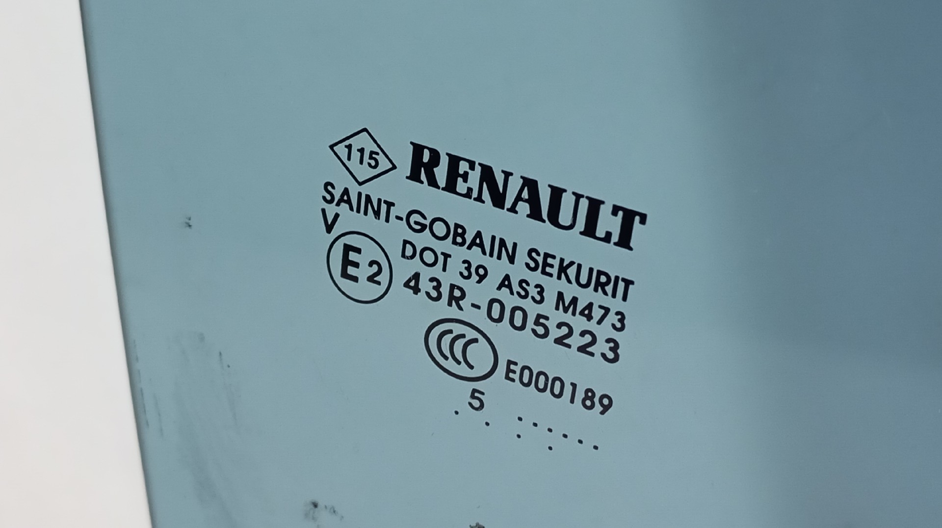 Vidro Porta Traseira Direita RENAULT ZOE (BFM_) | 12 -  Imagem-1