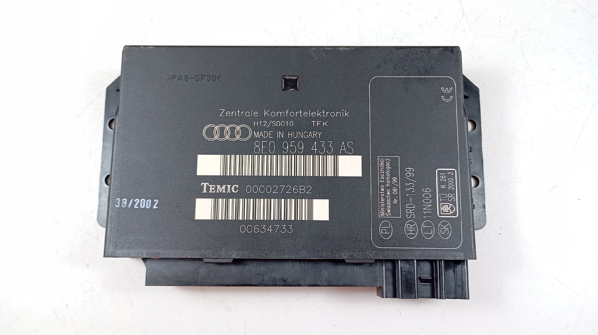 Módulo Confort AUDI A4 (8E2, B6) | 00 - 05