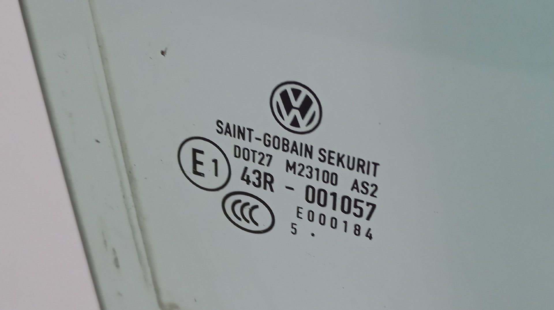 Vidro Porta Traseira Direita VOLKSWAGEN GOLF VII (5G1, BQ1, BE1, BE2) | 12 -  Imagem-1