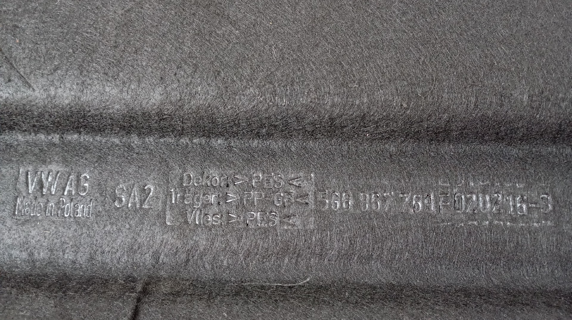 Cortina / Chapeleira VOLKSWAGEN GOLF VII (5G1, BQ1, BE1, BE2) | 12 -  Imagem-3