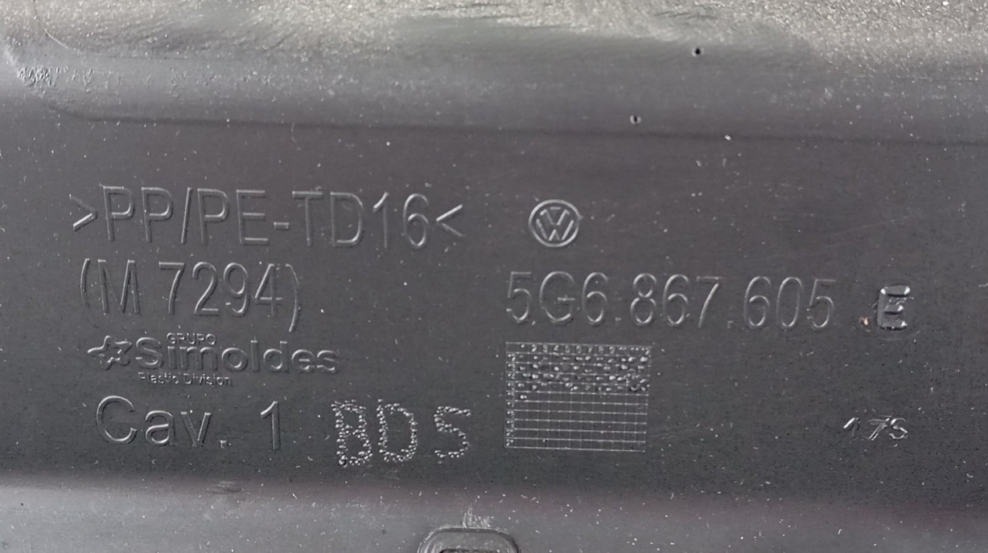 Forra da Bagageira VOLKSWAGEN GOLF VII (5G1, BQ1, BE1, BE2) | 12 -  Imagem-4