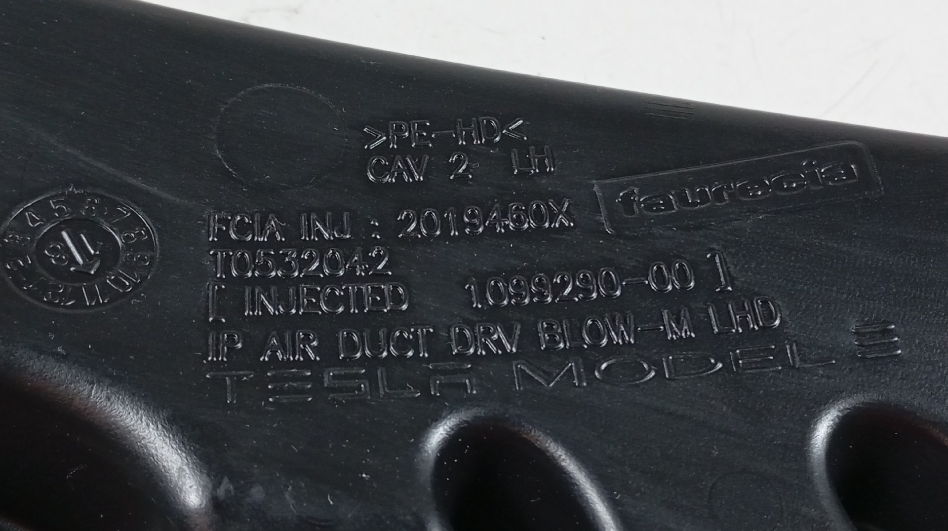 Tubo Conduta Ar TESLA MODEL 3 (5YJ3) | 17 -  Imagem-2