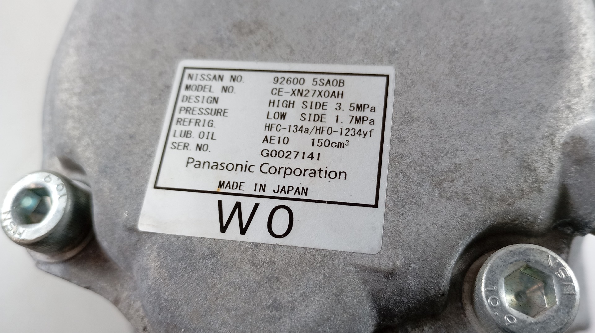 Compressor do Ar Condicionado NISSAN LEAF (ZE1_) | 17 -  Imagem-4