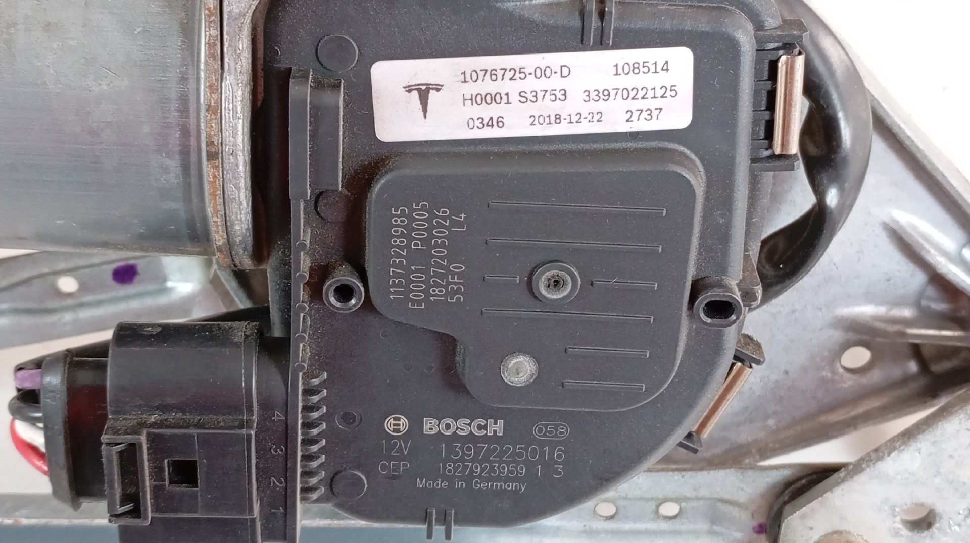 Motor Limpa Vidros Frente TESLA MODEL 3 (5YJ3) | 17 -  Imagem-1