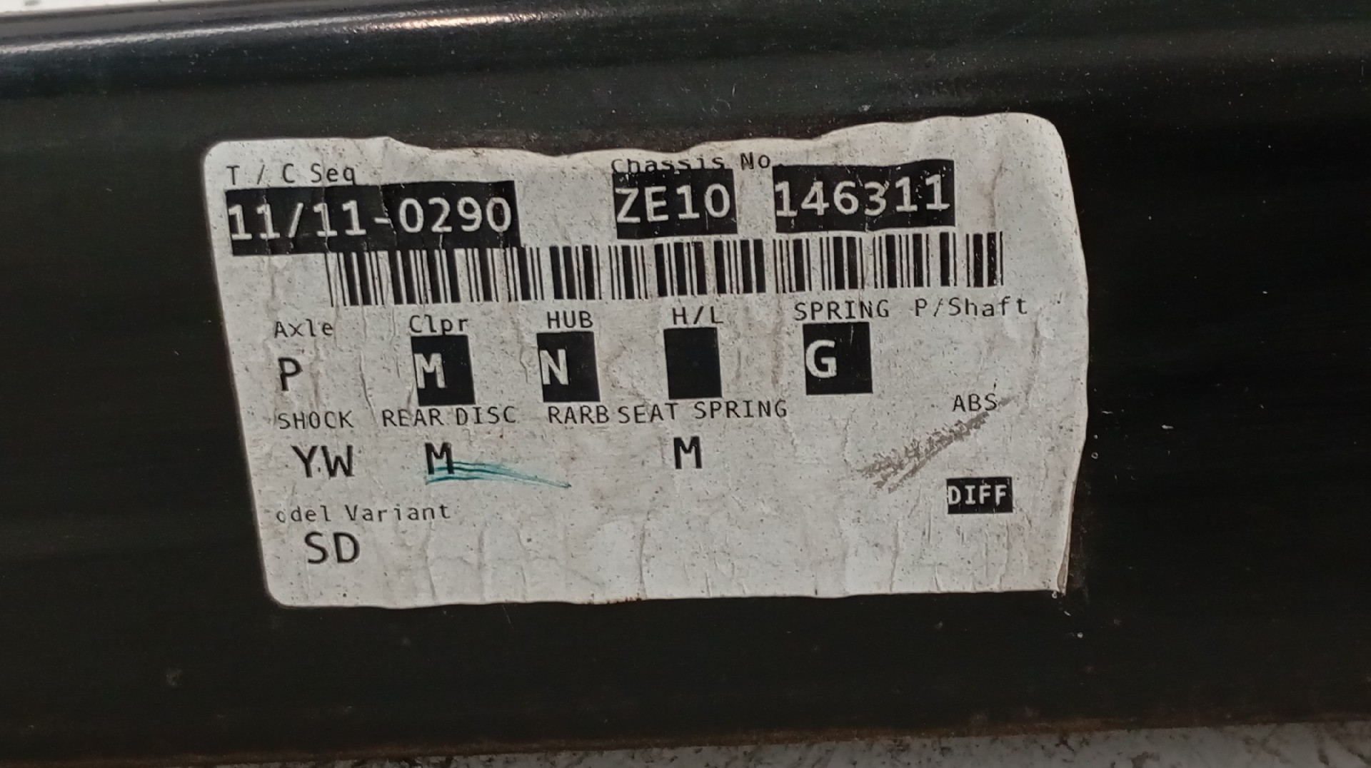 Eixo Traseiro NISSAN LEAF (ZE1_) | 17 -  Imagem-2