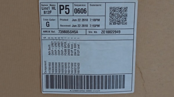 Forro do Teto NISSAN LEAF (ZE1_) | 17 -  Imagem-2