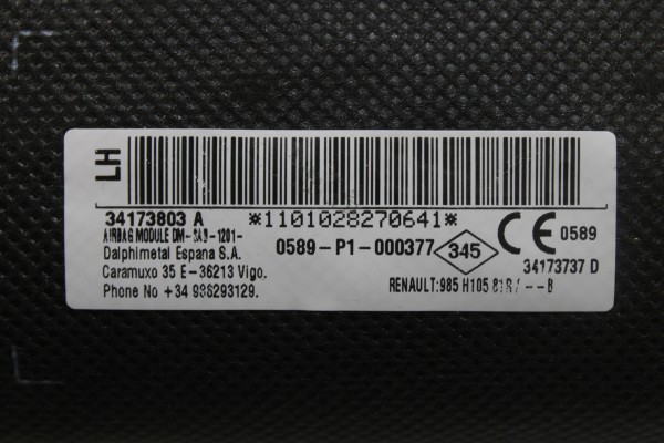 Airbag Assiento Izq DACIA SANDERO | 08 -  Imagem-2